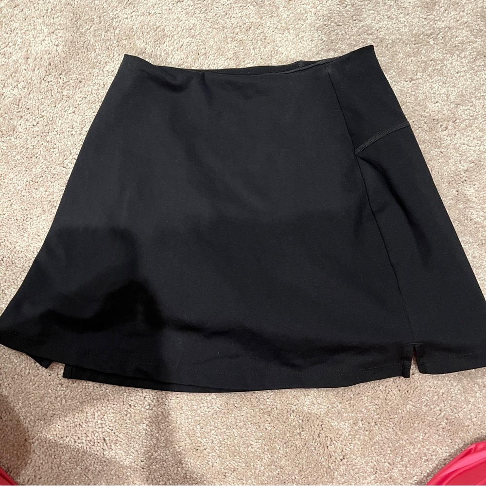 Girlfriend Collective Black Mini Skirt